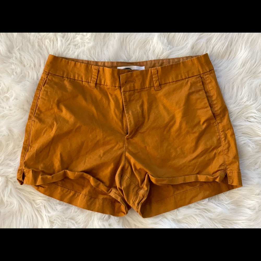 Mustard Colored Shorts